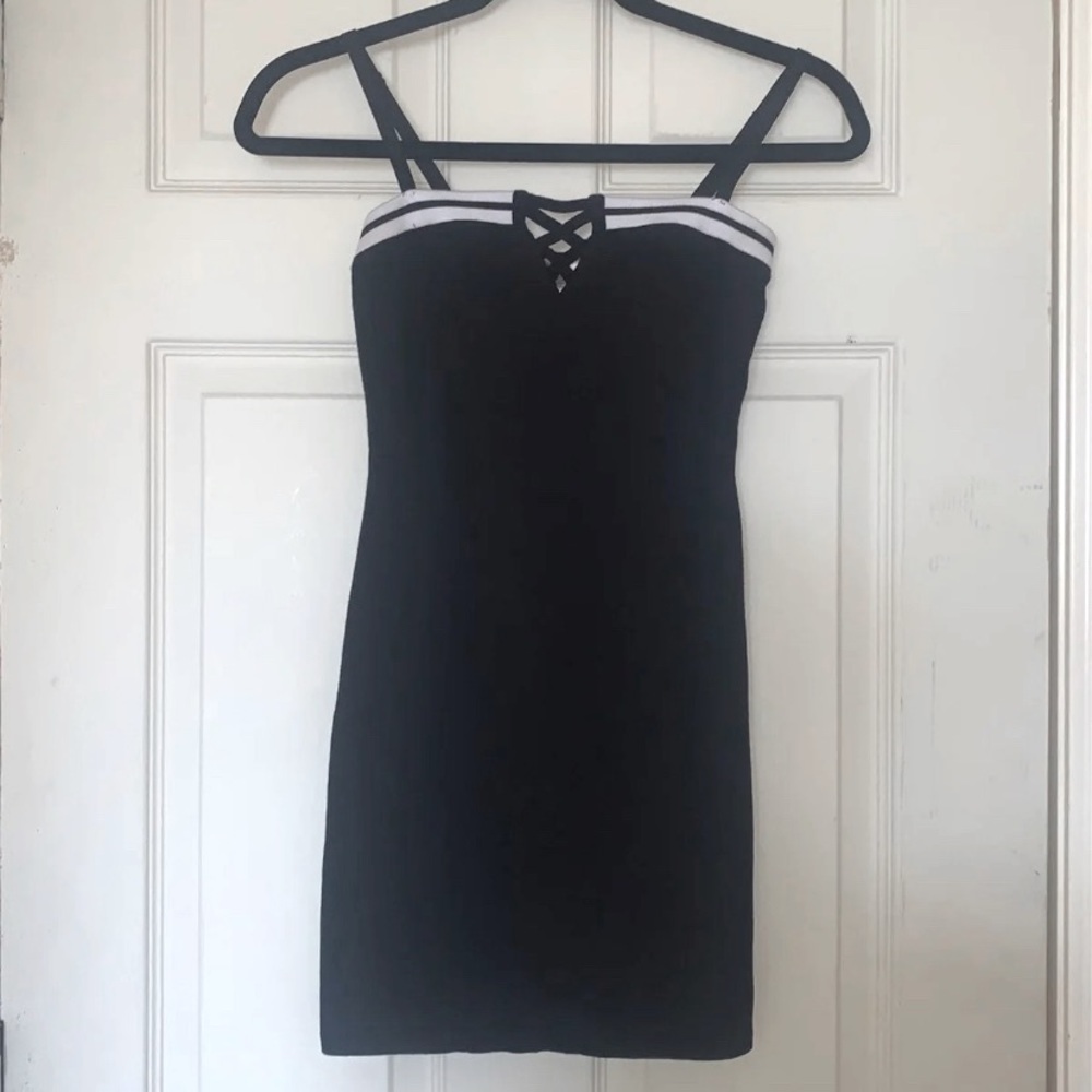 Mini strap dress